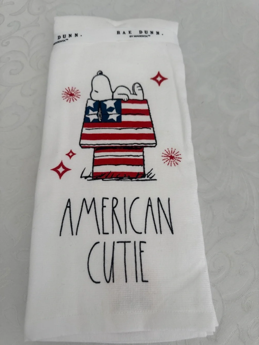 🇺🇸Peanuts X Rae Dunn Patriotic Kitchen Towels